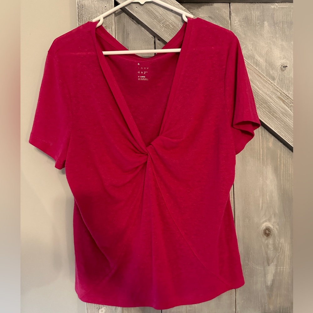 A New Day pink top